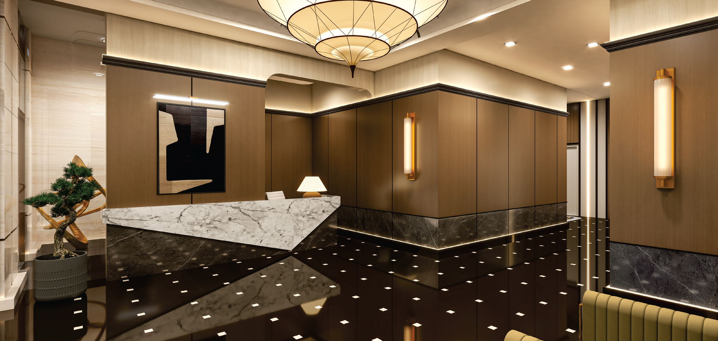 Amenity visual representation